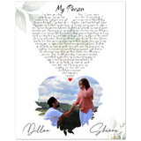Lyrics -- Shawna & Dillon -- 8x10 -- Gelato