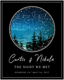 Love Wall Art -- Unframed  8''x10'' -- Curtis & Nikole -- gelato