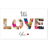 Print poster --  We Love You 74600 -- 11x17 -- Gelato