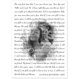 Lyrics -- Lloyd & Jennifer 2022 -- 5x7 -- Gelato