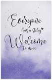 Poster -- Everyone has a story --  11''x17'' -- Gelato