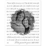 Lyrics Song -- Poster/ 8''x10'' -- 1972-2022