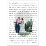 Lyrics -- Derek & Dorian 8/5/2017 -- 28''x40'' -- Gelato