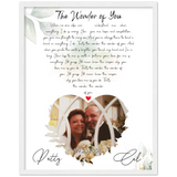 Lyrics --  Patty and Cal. 09/20/2006 -- White frame 16x20 -- Gelato (NEW)