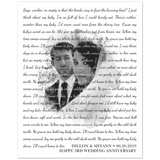 Lyrics Song -- Poster/ 8''x10'' -- Dillon & Shyann