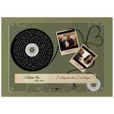 Cassette -- Tim & Dessa 10-27-89 -- 20x28 -- Gelato