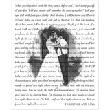 Gelato Matte Poster 8x10 - Evergreen Thinking Out Loud - Terrence and Lisa