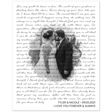Lyrics -- Tyler & Nicole 09.03.2021 -- 8x10 -- Gelato