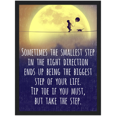 Gelato Black Framed Poster 12x16 - Your Own Prints - Moon Child Cat