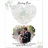 Lyrics -- To my one only! -- 8x10 -- Gelato