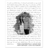 Lyrics -- Tiger & Waterbuffalo -- 8x10 -- Gelato