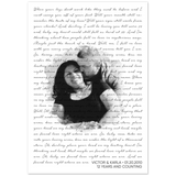 Lyrics -- Victor & Karla 01/20/2010 -- 28x40 -- Gelato