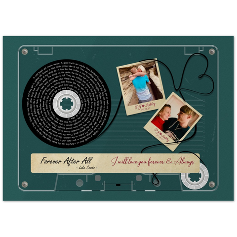 Cassette -- PJ & Ashley 10.21.20 -- 20x28 -- Gelato