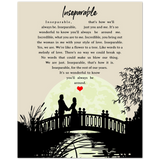 Lyrics -- inseparable lyrics Natalie Cole -- 8x10 -- Gelato