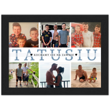 Print poster -- Kochamy Cie Na zawsze -- Black framed 6x8 -- Gelato