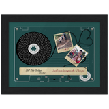 Cassette -- Maria & Kyle 11.05.2019 -- Black framed 6x8 -- Gelato