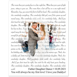 Anniversary Print -- Poster/ 16''x20'' -- Father Daughter Dance