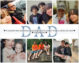 Daddy Family Prints -- Unframed 16''x20'' -- Love yahaira