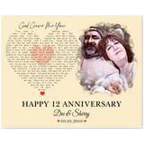 Lyrics Song -- Poster/ 8''x10'' -- Dee & Sherry
