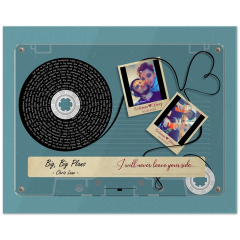 Gelato Poster 20x16 - Coleman & Lacey - Cassette