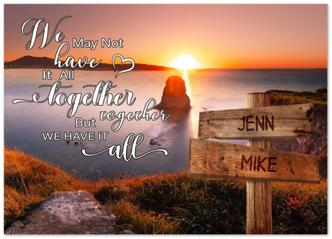 Street sign -- Jenn Mike -- poster/ 20''x28'' -- Gelato