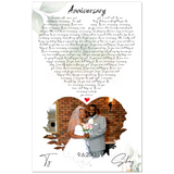 Lyrrics --  Ty & Shay 9/6/2013 -- 11x17 -- Gelato