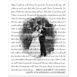 Lyrics -- Brian & Karen 03.10.2018 -- 8x10 -- Gelato