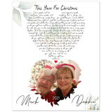 Love Anniversary Print -- Poster/ 8''x10'' -- Mark & Debbie