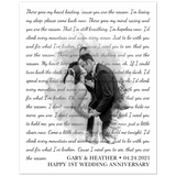 Lyrics -- Gary & Heather 04.24.2021 -- 8x10 -- Gelato