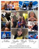 Dad Family Love -- Unframed 16''x20'' -- Nathan Jayden