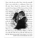 Lyrics -- Sam & Erika 03/17/2012 -- 8x10 -- Gelato