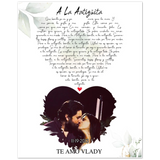 Lyrics -- TE AMO VLADY 11-19-2013 -- 8x10 -- Gelato