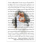 Lyrics -- Robert and Bethany 06/22/2013 -- 28x40 -- Gelato