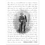 Lyrics -- Rosa&Cody 7/19/21 -- 6x8 -- Gelato