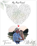 Lyrics -- Terence & Michelle 06.20.2020 -- Poster 8x10 -- Gelato