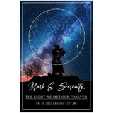 Gelato 11x17 Matte Poster - MARK & SERENITY 06.10.2022 - THE NIGHT WE MET OUR FOREVER