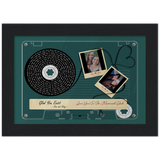 Cassettes-Tape Prints -- Black Framed 5”x7” -- Tara & Alex