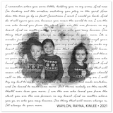 Lyrics Song -- poster 20''x 20'' -- Waylon, Rayna, Kinlee