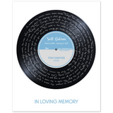 Lyrics Song -- Poster/ 8''x10'' -- Dad Ice