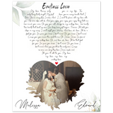 Melissa & Edward 7.8.84 -- Poster/ 16''x20'' -- Gelato