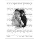 Lyrics -- D.J and BECCA -- 6x8 -- Gelato
