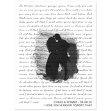 Lyrics Song -- poster/ 6''x 8'' -- Chass & Ronnie