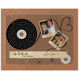 Cassette -- MIKE & TINA LOVE YOU!! -- 8x10 -- Gelato