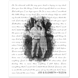 Lyrics -- Joe & Elizabeth 10.23.16 -- 8x10 -- Gelato
