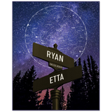 Gelato Poster 16x20 - Stars Map Street - BG4 Ryan Etta