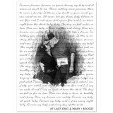Lyrics -- Eric & Mary 8/9/2021 -- 5x7 -- Gelato