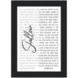 Gelato Framed 5x7 - Shallow Luke 5:4 - For Love At First