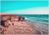Love On Beach -- Dalvin Ana --  5''x 7'' -- gelato