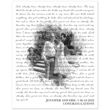 Gelato Poster 8x10 - Jennifer and Eric - 1.3