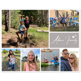 Photos Collages Prints -- Poster/ 8''x 10'' -- Adams Family